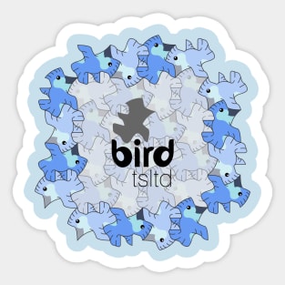 Bird Tessellated Sticker